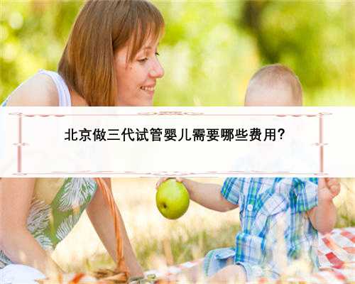 北京做三代试管婴儿需要哪些费用？